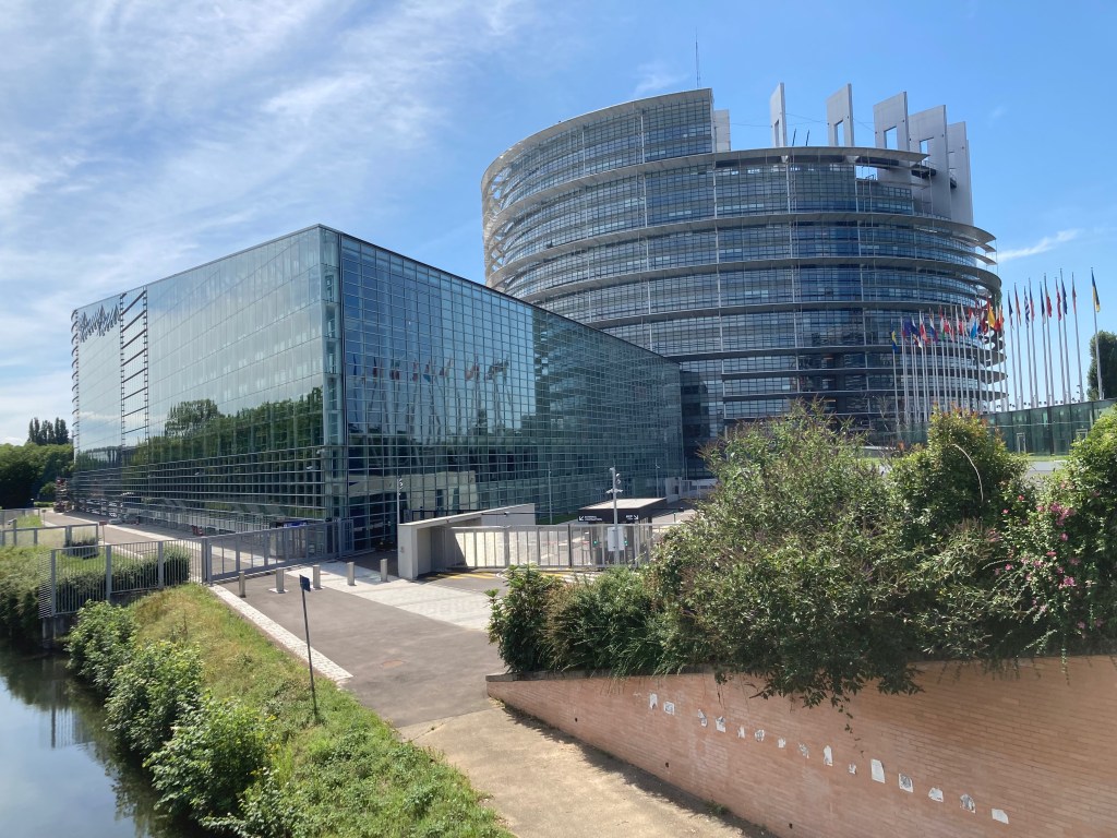 Das Europäische Parlament in Straßburg